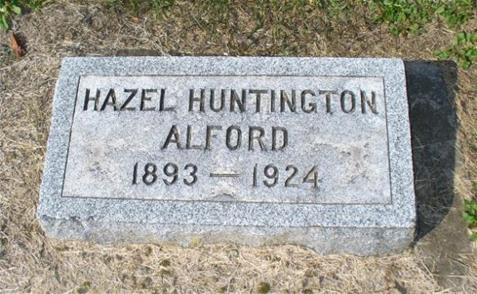 Ruth Hazel <i>Huntington</i> Alford