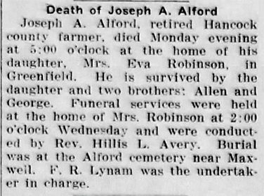 Obituary: Joseph A. Alford